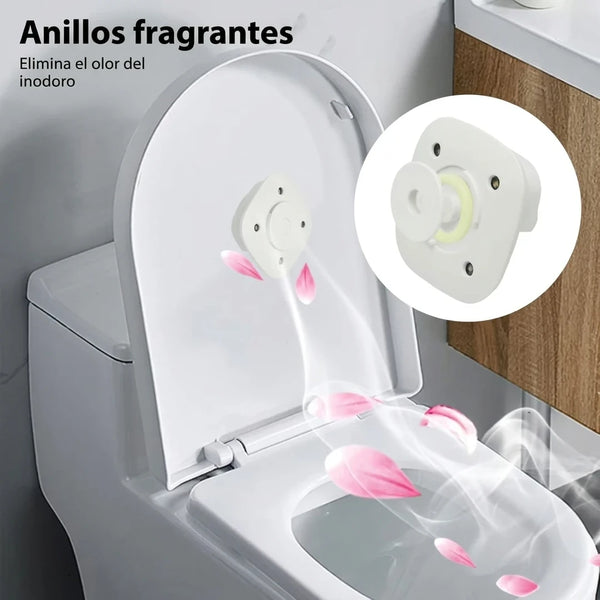 Lámpara Esterilizadora UV para Inodoro Con Desinfección Automática y Eliminador de Olores Recargable USB