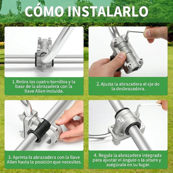 Mango Ergonómico Antidolor Para Desbrozadora