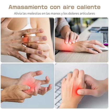 Guante Masajeador De Manos Eléctrico Terapia De Calor Y Compresión