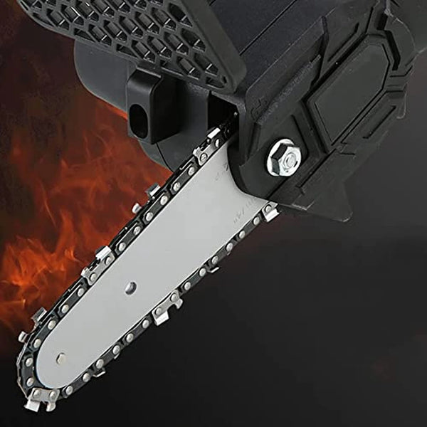 Mini Motosierra Inalámbrica 4" Con Potencia 24V y Operación a Una Mano