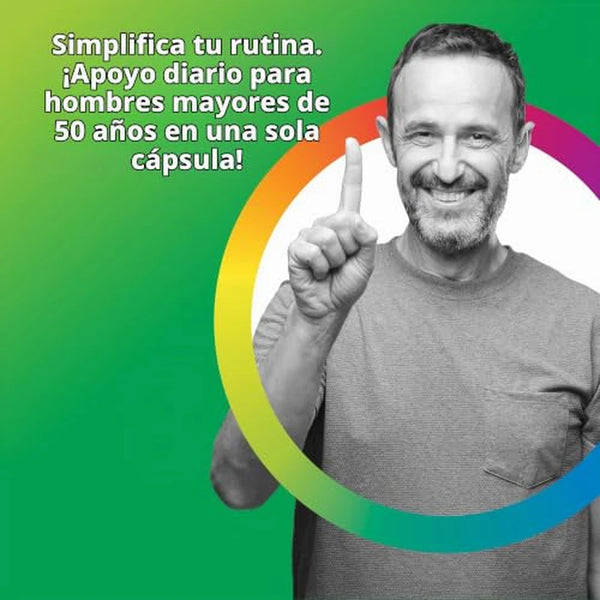 Multivitamínico Hombre 50+ Una Cápsula al Día — 150 Cápsulas