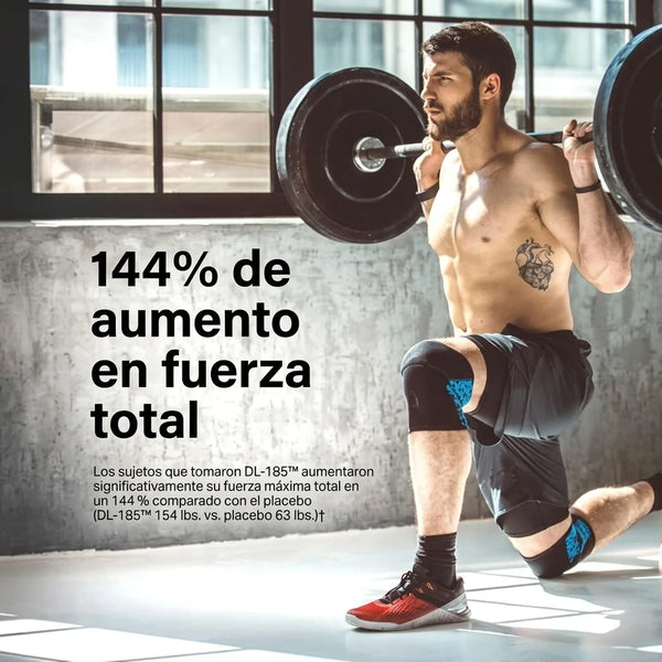 MuscleTech Peptide DL-185 — 2000mg de Dileucina para Recuperación y Músculo (84 Cápsulas)