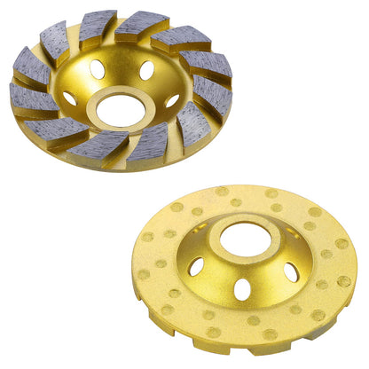 Pack x5 Disco Abrasivo 4” Diamante Para Concreto Piedra Metal