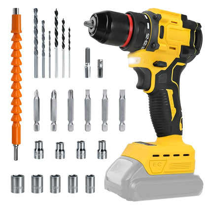 Kit Taladro Percutor Inalámbrico 48v Doble Batería