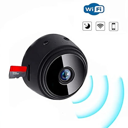Pack x3 Mini Cámara Espía De Seguridad Wi-Fi 1080p Sujeción Magnética