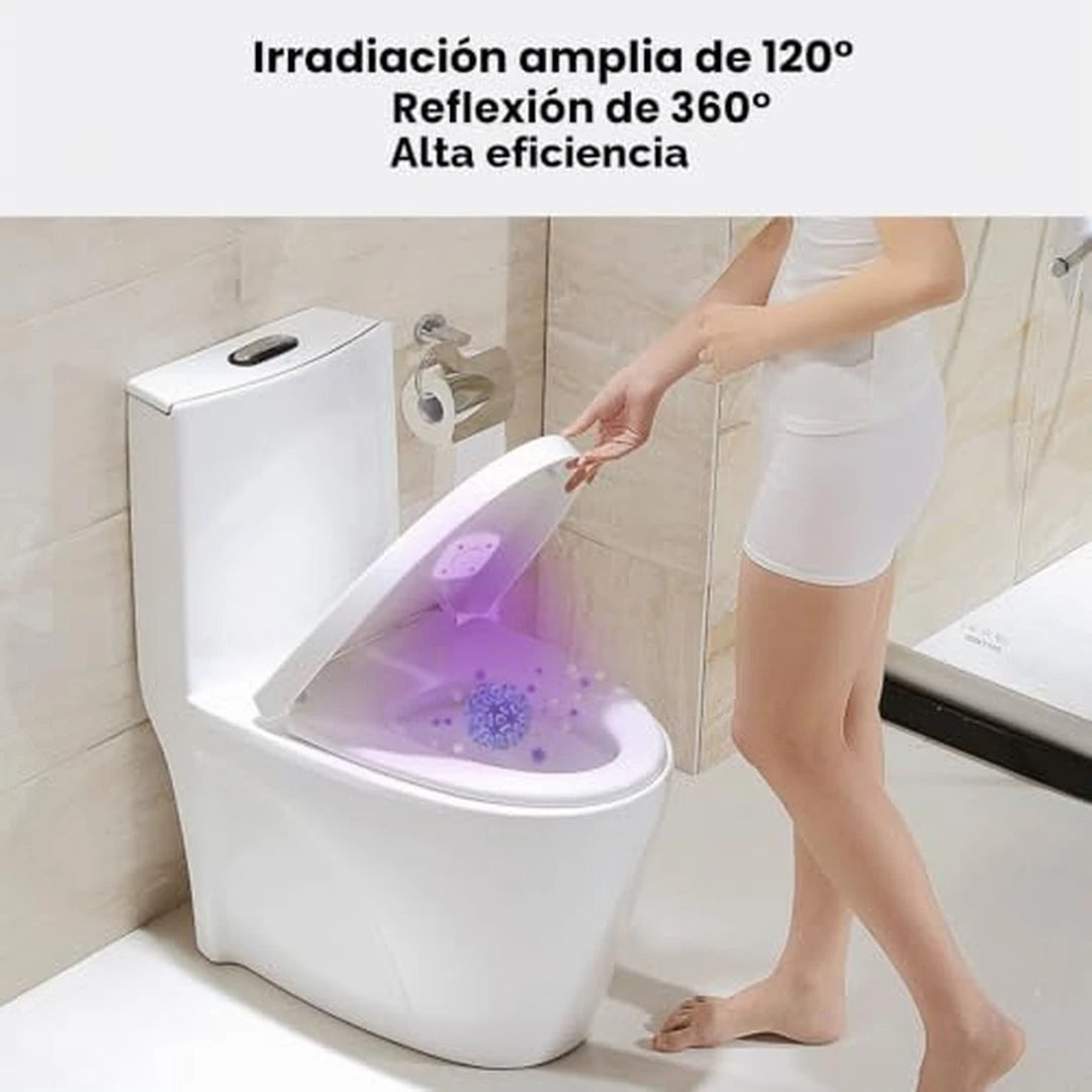 Esterilizador Y Desodorante Inteligente UV Para Inodoro