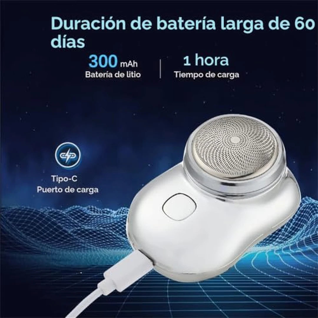 Pack x3 Mini Afeitadora Eléctrica Portátil Recargable