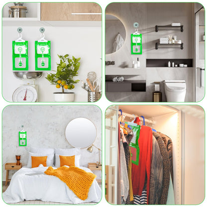Pack x25 Bolsas Absorbentes Deshumidificadoras Para Armario