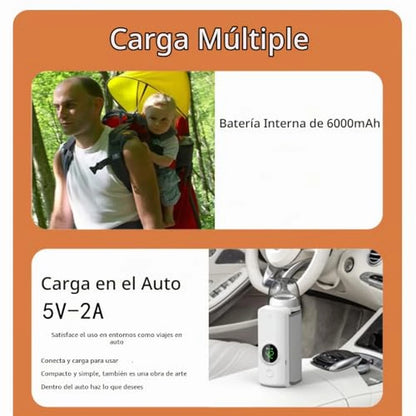 Calentador De Teteros Portátil Con Funda Térmica 6 Niveles