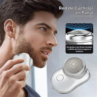 Pack x3 Mini Afeitadora Eléctrica Portátil Recargable