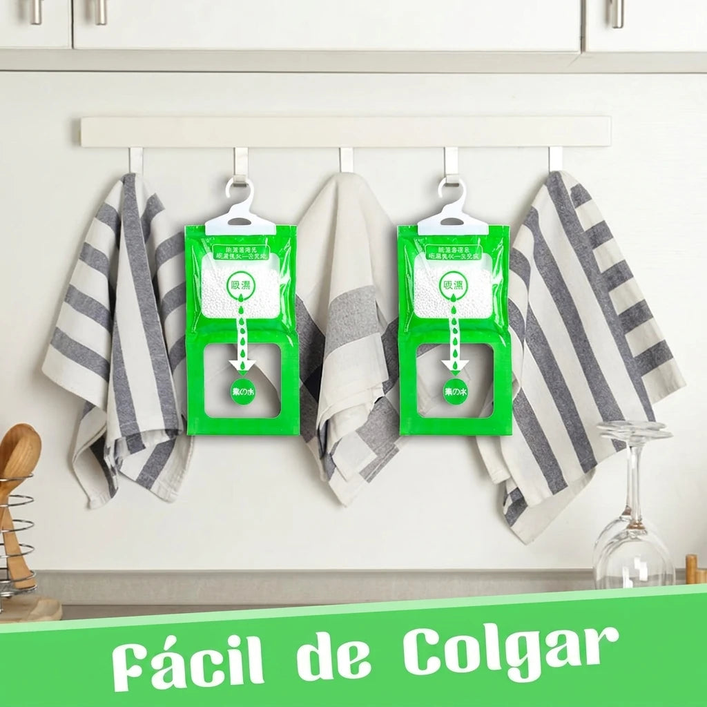 Pack x25 Bolsas Absorbentes Deshumidificadoras Para Armario