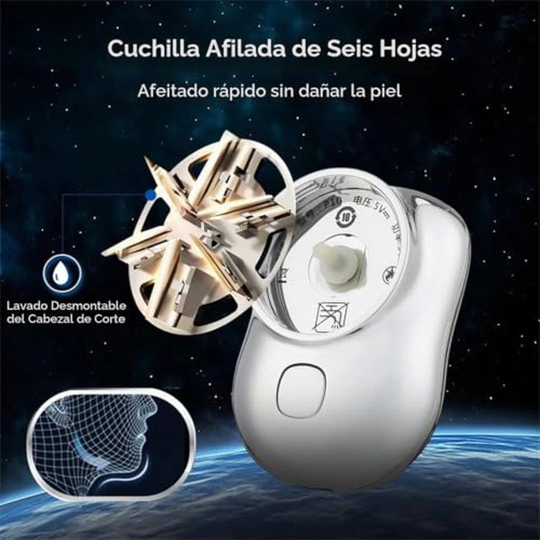 Pack x3 Mini Afeitadora Eléctrica Portátil Recargable
