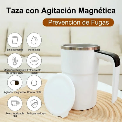 Taza Auto Mezcladora Digital Recargable