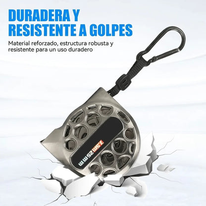 Cinta Métrica Industrial Galvanizada 7.5m Con Autobloqueo y Carcasa ABS Antigolpes
