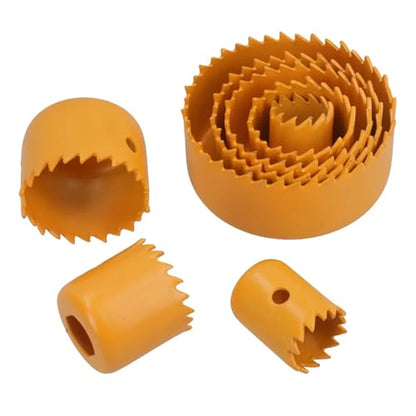 Kit x11 Piezas Copas De Sierra Profesionales Para Huecos Alto Rendimiento