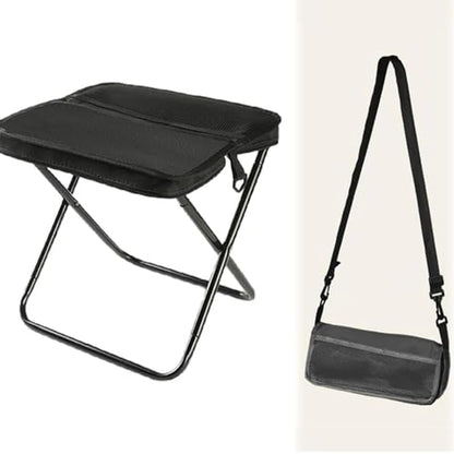 Banco Plegable Portátil 2 En 1 Color Negro🎁Pague 1 Lleve 2🎁