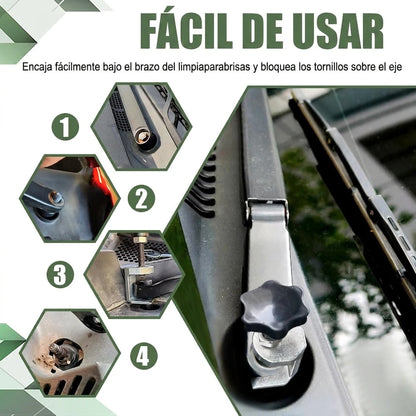 Pack x3 Extractor Brazo Limpia Parabrisas De Automóvil