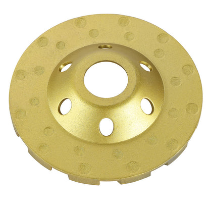 Pack x5 Disco Abrasivo 4” Diamante Para Concreto Piedra Metal