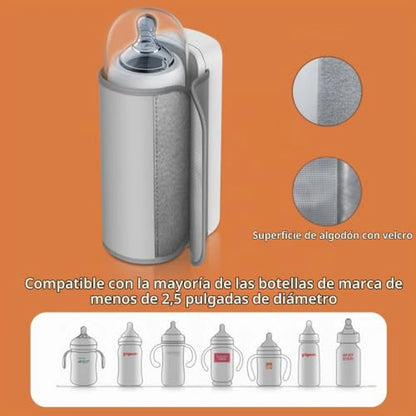 Calentador De Teteros Portátil Con Funda Térmica 6 Niveles