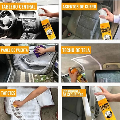 Pack X3 Espuma Limpiadora Multiusos Foam Cleaner