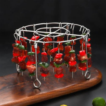 Pack X2 Soporte Vertical Brochetas Para Freidora De Aire