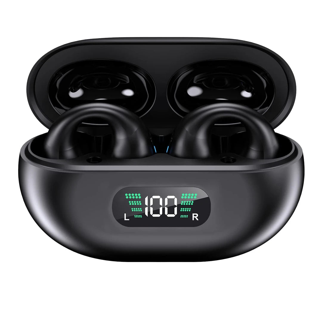 Auriculares Deportivos Oído Abierto Con Clip y Pantalla LED