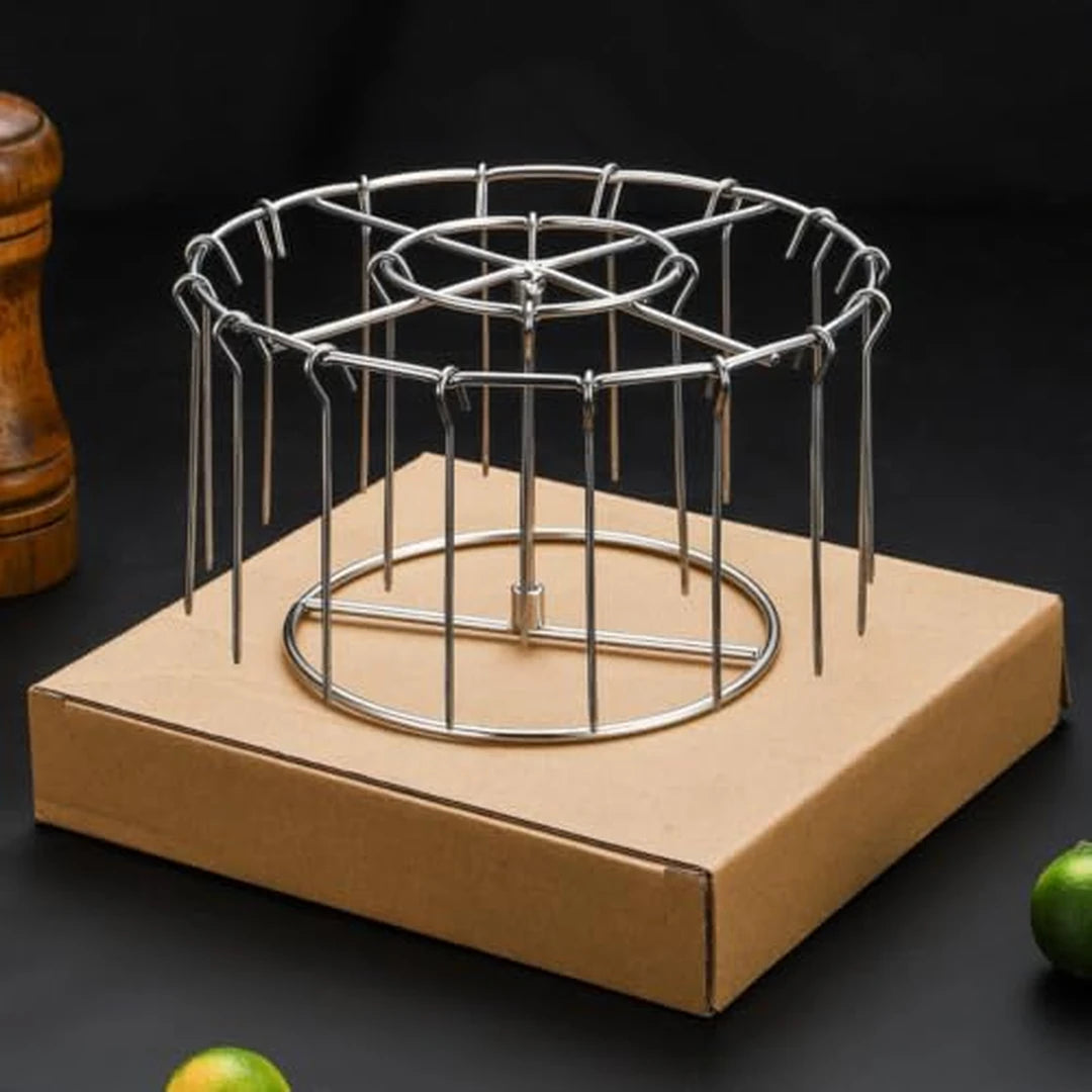 Pack X2 Soporte Vertical Brochetas Para Freidora De Aire