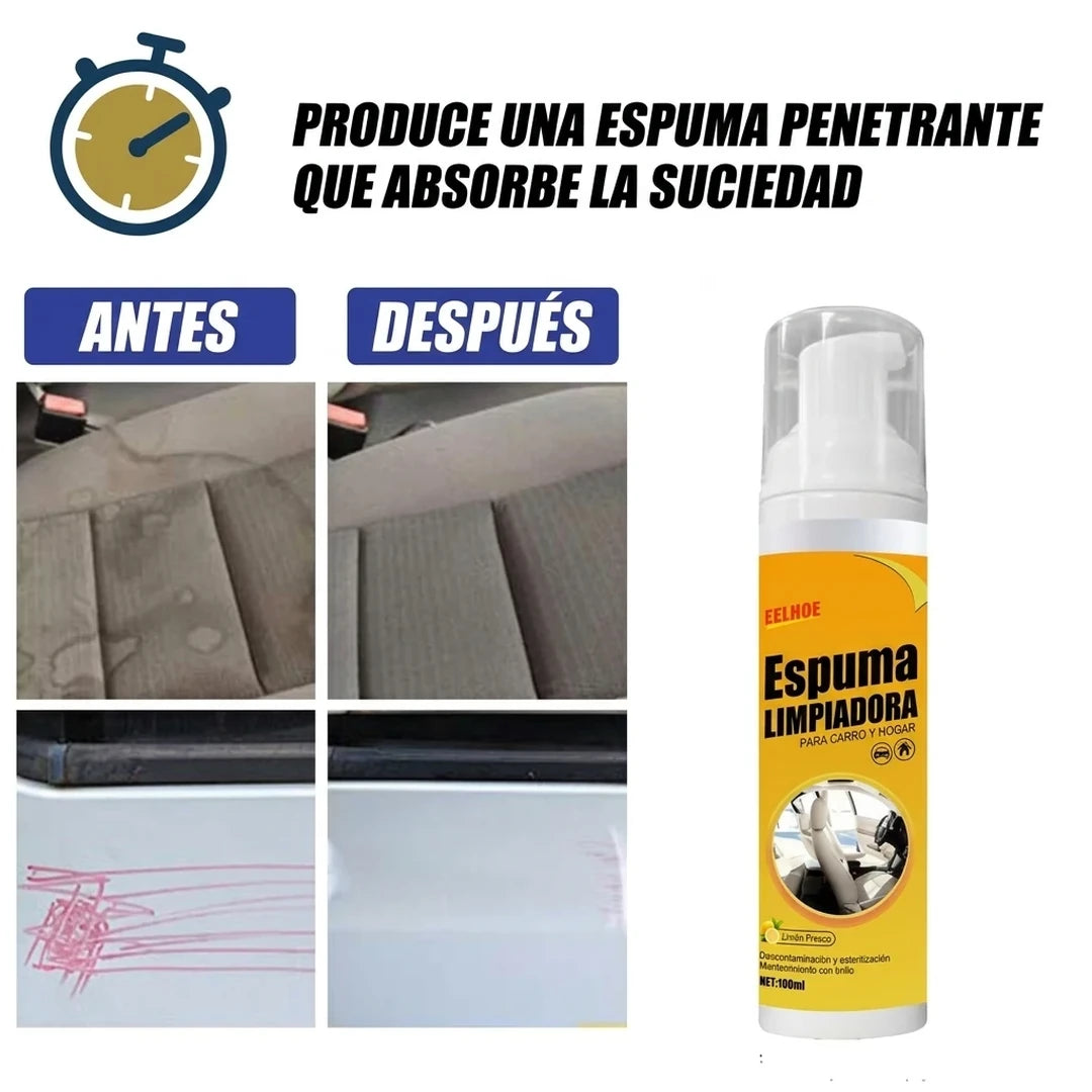 Pack X3 Espuma Limpiadora Multiusos Foam Cleaner
