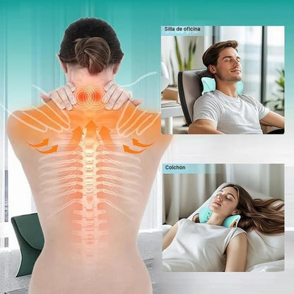Masajeador Eléctrico Cervical Con Función De Calor Relajación De Cuello