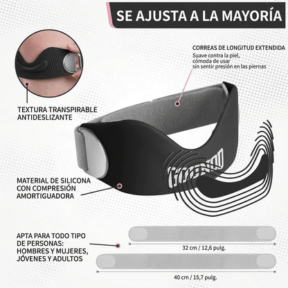 Pack x2 Bandas de Soporte Para Tendón Rotuliano Estabilización de Rótula