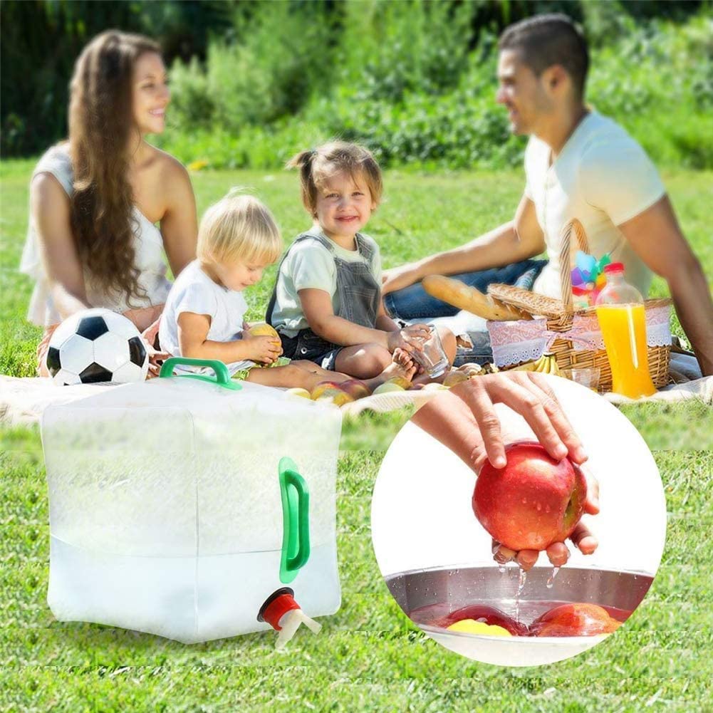 RECIPIENTE DE AGUA PLEGABLE (20 LITROS) 💦