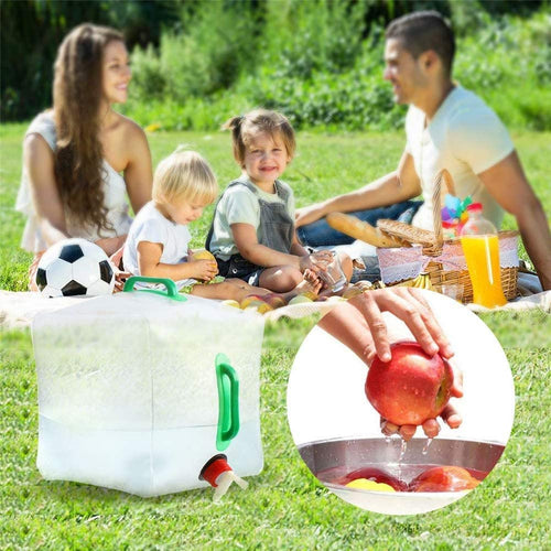 RECIPIENTE DE AGUA PLEGABLE (20 LITROS) 💦