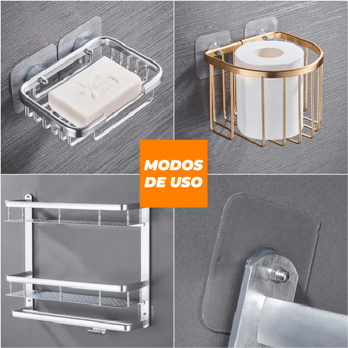 AUTOADHESIVO CON TORNILLO PARA PARED ⭐⭐⭐ NO ROMPE PAREDES ⭐⭐⭐