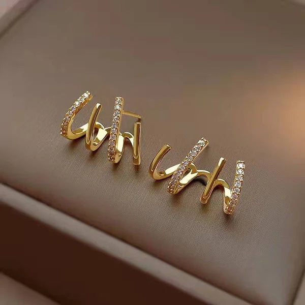 Aretes Crystal Earrings™ 4 en 1